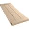 Ekena Millwork Rustic Three Board Joined Board-n-Batten Smooth Faux Wood Shutters w/End Batten, 16 1/2W x 60H, PR SHUBJE16X60SMPR - alternate 8